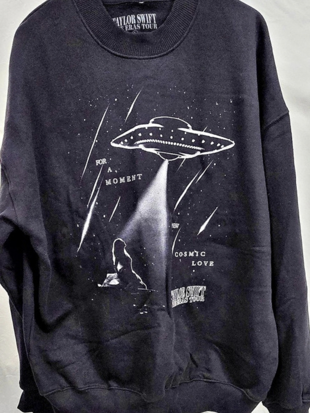 Taylor Swift The Eras Tour Down Bad Live Photo Oversized Crewneck Sweatshirt